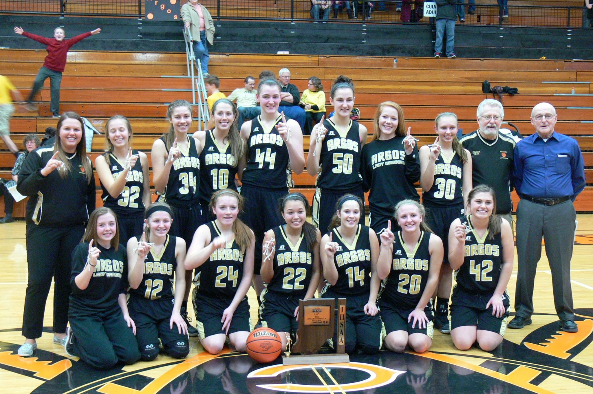 Girls Basketball Run Brings Photo